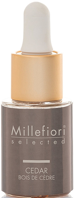 Концентрат для аромалампы - Millefiori Milano Selected Cedar Fragrance Oil — фото N1