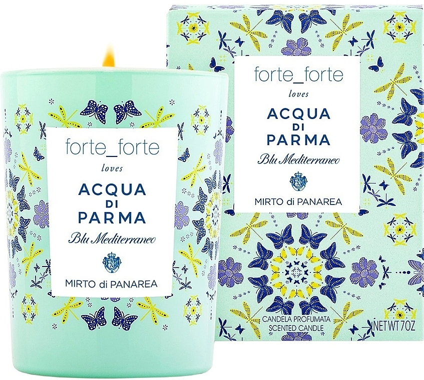 Acqua di Parma Blu Mediterraneo Mirto di Panarea Forte_Forte Special Edition - Ароматична свічка — фото N2