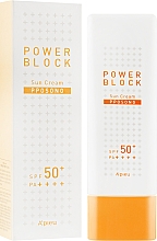 Духи, Парфюмерия, косметика Солнцезащитный крем - A'pieu Power Block Daily Sun Cream Pposong SPF50+/Pa++++