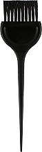 Кисть для окрашивания с резиновой вставкой, черная - Vero Professional — фото N1