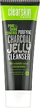 Парфумерія, косметика Гель-желе для вмивання з вугіллям "Зменшення пор і блиску" - Avon Clearskin Purifying Charcoal Jelly Cleanser