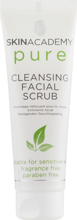 Очищувальний скраб для обличчя - Skin Academy Pure Cleansing Facial Scrub — фото N1