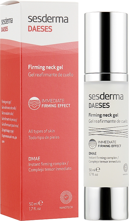 Підтягувальний гель для шиї - SesDerma Daeses Chin&Neck Inmediate Firming Gel — фото N2