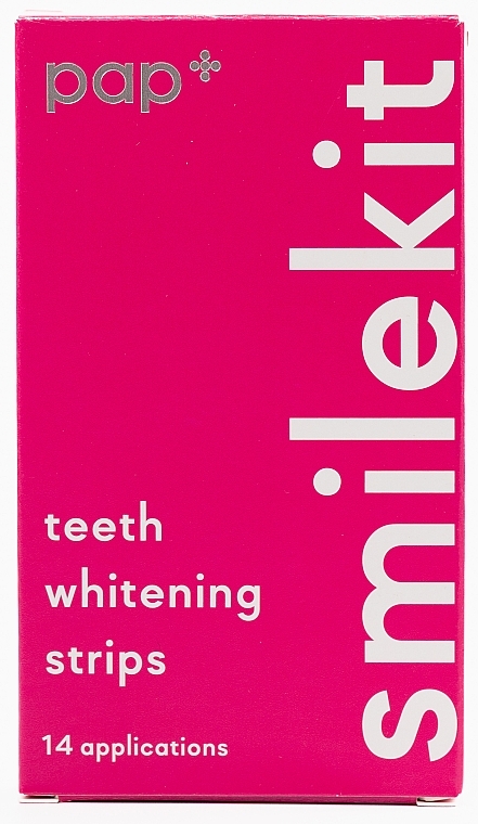 Отбеливающие полоски для зубов - Smilekit PAP+ Teeth Whitening Strips — фото N3
