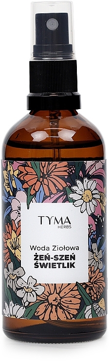 Гидролат "Женьшень и очанка" - Tyma Herbs — фото N1