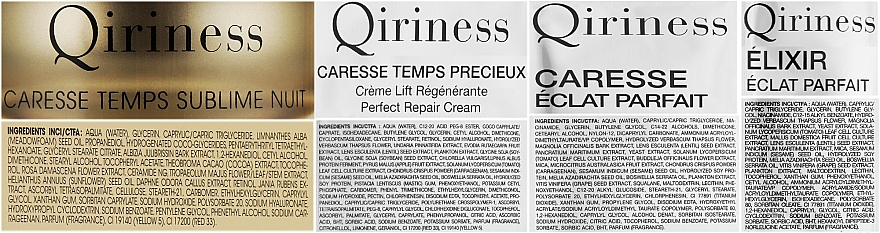 Відновлювальний, антивіковий нічний крем комплексної дії - Qiriness Caresse Temps Sublime Nuit Ultimate Anti-Age Revitalising Night Cream — фото N4