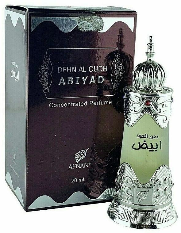 Afnan Perfumes Dehn Al Oud Abiyadh - Олійні парфуми — фото N1