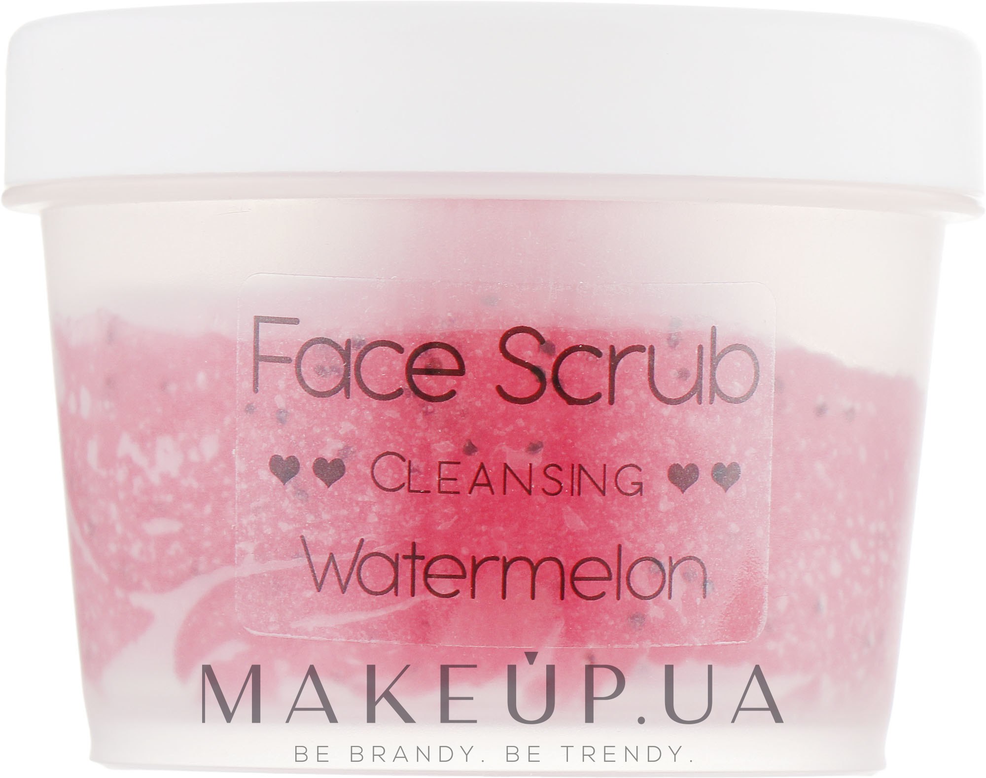 Скраб для лица и губ очищающий "Арбуз" - Nacomi Cleansing Face & Lip Scrub Watermelon — фото 80g