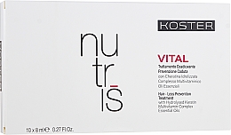Парфумерія, косметика Лосьйон проти випадання волосся - Koster Nutris Vital