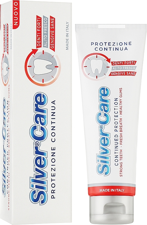 Зубна паста "Безперервний захист" - Silver Care — фото N2