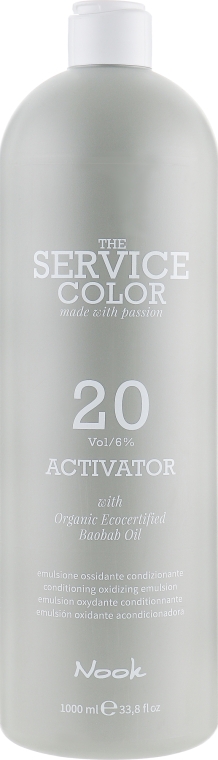 Окислювач для волосся - Nook The Service Color 20 Vol — фото N3