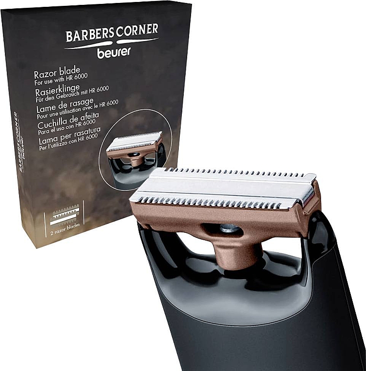 Запасные ножи для триммера HR 6000 - Beurer Barbers Corner — фото N2