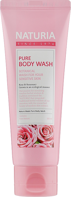 Гель для душа - Naturia Pure Body Wash Rose & Rosemary