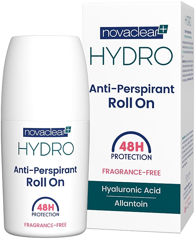 Кульковий дезодорант - Novaclear Hydro Anti-Perspirant Roll On — фото N1