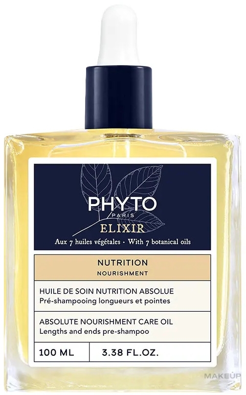 Масло для волос - Phyto Nutrition Elixir Absolute Care Oil — фото 100ml