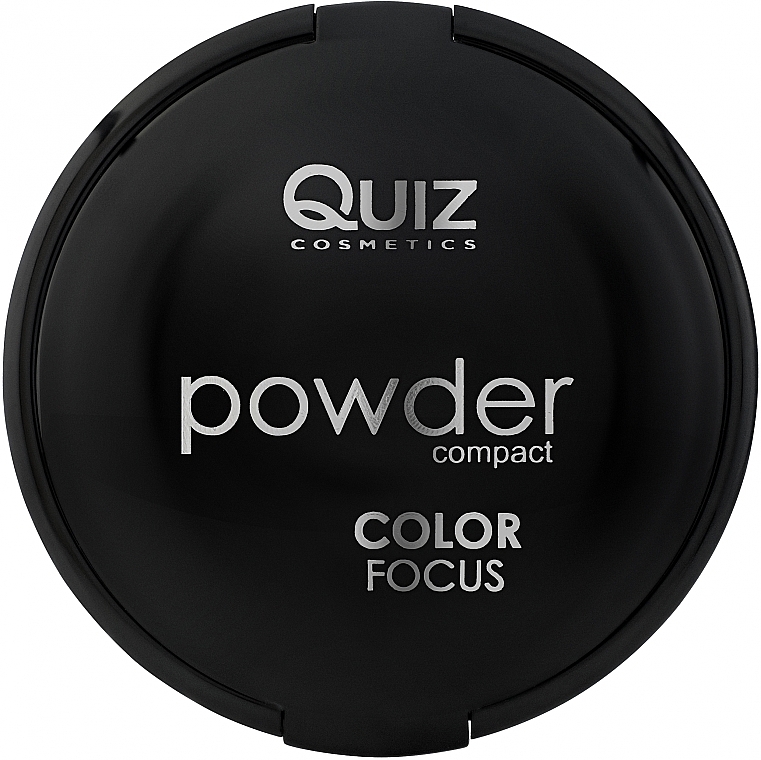 Компактная пудра с зеркалом - Quiz Cosmetics Color Focus Powder