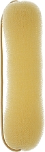 Парфумерія, косметика Валик для зачіски, з резинкою, 150 мм, світлий - Lussoni Hair Bun Roll Yellow