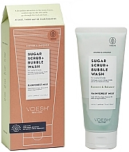 Сахарный скраб для кожи головы и тела "Тропический лес" - Voesh Sugar Scrub+Bubble Wash Rainforest Mist — фото N1