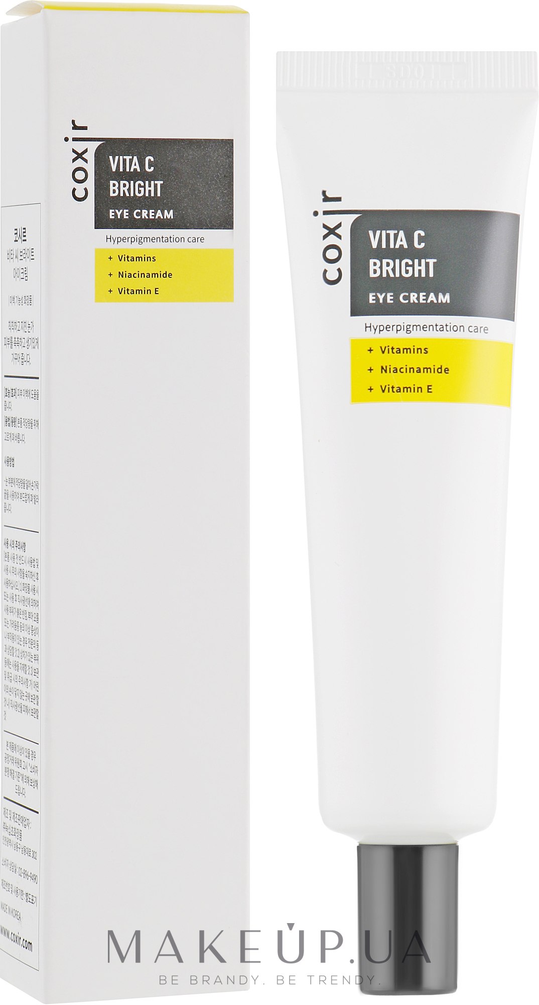 Крем для шкіри навколо очей з вітамінами - Coxir Vita C Bright Eye Cream — фото 30ml