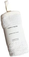 Полотенце для лица из бамбукового волокна - Simply More Bamboo Towel — фото N1