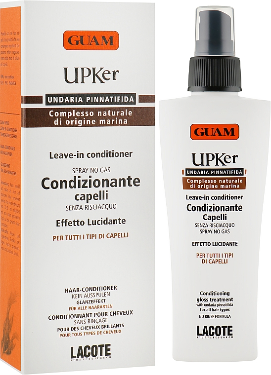 Кондиционер для волос несмываемый - Guam UPKer Hair Conditioner Glossing Effect