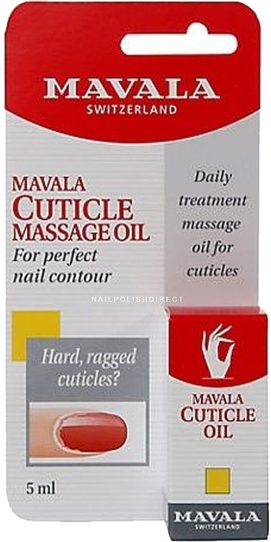 Масло для массажа кутикулы - Mavala Cuticle Massage Oil — фото N1