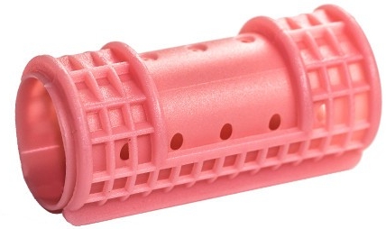 Бігуді 28/65 мм, рожеві - Ronney Hollow Magntic Rollers — фото N1