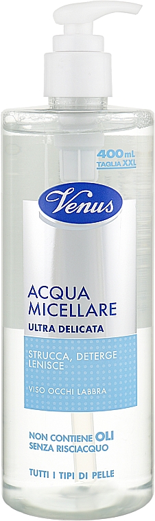 Ультра деликатная мицеллярная вода - Venus Acqua Micellare Ultra Delicata  — фото N1