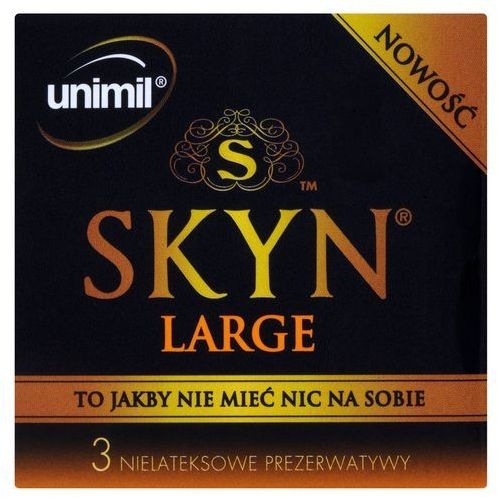 Презервативы, 3 шт - Unimil Skyn Feel Everything Large