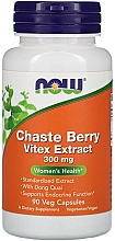 Екстракт вітексу священного, 300 мг - Now Foods Chaste Berry Vitex Extract — фото N1