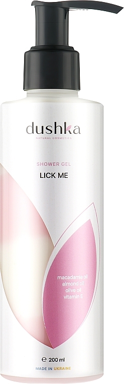 Гель для душа "Оближи меня" - Dushka Lick Me Shower Gel — фото N2