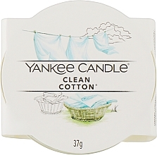 Ароматична свічка в склянці міні - Yankee Clean Cotton Candle — фото N2