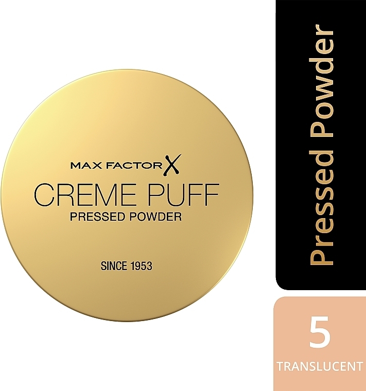 Компактная пудра, 14 g - Max Factor Creme Puff Pressed Powder — фото N3