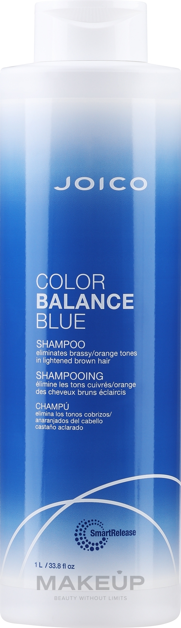 Відтіночний шампунь, що відновлює баланс, блакитний - Joico Color Balance Blue Shampoo — фото 1000ml