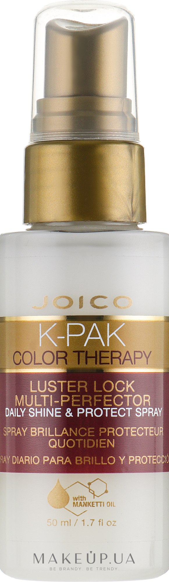 Спрей-кондиционер для волос - Joico K-Pak Color Therapy Luster Lock Multi-Perfector Daily Shine and Protect Spray  — фото 50ml