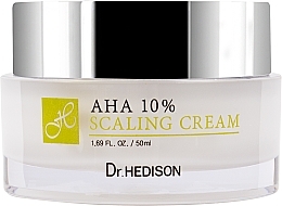 Крем оновлювальний з АНА-кислотами - Dr.Hedison AHA 10% Scaling Cream — фото N1