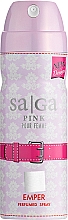 Парфумерія, косметика Emper Saga Pink Pour Femme Perfumed Deodorant Body Spray - Парфумований дезодорант-спрей для тіла
