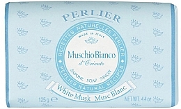Мыло "Белый мускус" - Perlier White Musk Soap — фото N1