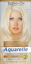 Осветлитель для волос с маслом оливы и экстрактом бамбука - Sts Cosmetics Aquerelle Blond-On — фото N1