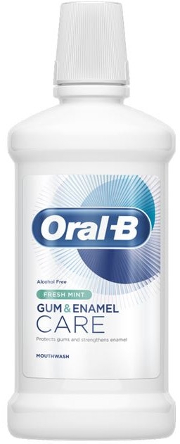 Ополаскиватель для полости рта - Oral-B Gum & Enamel Care Fresh Mint Mouthwash — фото N1