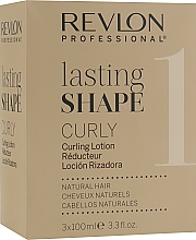 Набор для завивки для натуральных волос - Revlon Professional Lasting Shape Curly Lotion Natural Hair (lot/3x100ml) — фото N1