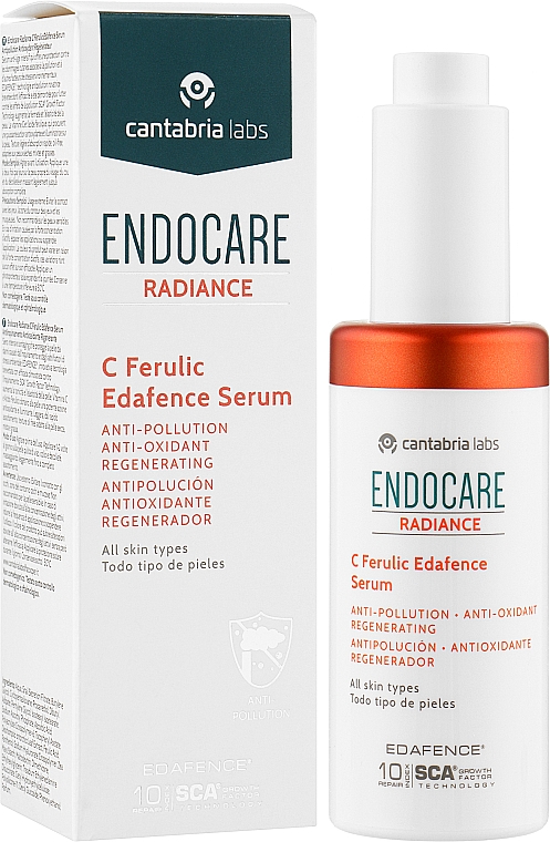 Захисна регенерувальна сироватка для обличчя - Cantabria Labs Endocare C Ferulic Serum — фото N2