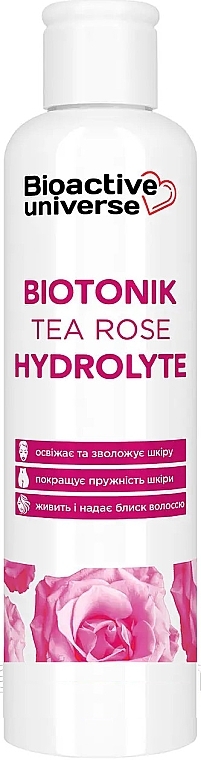 Тонік-гідролат "Троянда" - Bioactive Universe Biotonik Hydrolyte — фото N2