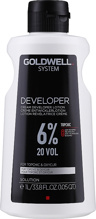 Окисник 6 % - Goldwell System Developer Lotion — фото N3