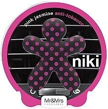 Духи, Парфюмерия, косметика Ароматизатор для авто - Mr&Mrs Niki Pink Jasmine Anti Tobaco