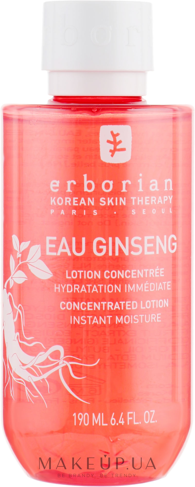 Лосьон восстанавливающий для лица - Erborian Eau Ginseng Lotion — фото 190ml