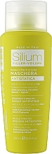 Маска-філер відновлююча для об'єму тонкого волосся з антистатичним ефектом з гіалуроновою кислотою, кератином - Silium Antistatic Mask — фото N1