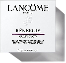 Антивіковий крем для зрілої шкіри з ефектом ліфтингу, сяяння та рівного тону - Lancome Renergie Multi-Glow Rosy Skin Tone Reviving Day Cream — фото N2
