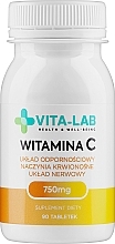 Пищевая добавка "Витамин C", 750 мг - Vita-Lab Vitamin C 750 mg — фото N1