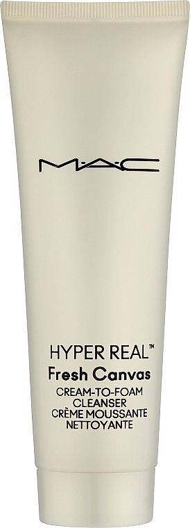 Кремова пінка для очищення шкіри обличчя - M.A.C. Hyper Real Cream-To-Foam Cleanser — фото N1